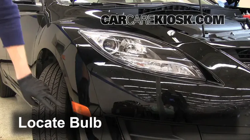 2012 Mazda 6 i 2.5L 4 Cyl. Lights Parking Light (replace bulb)